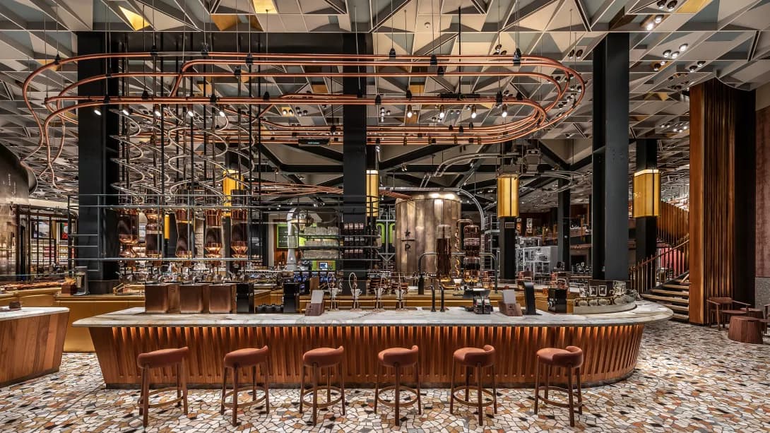 Starbucks Reserve Roastery Milan interior